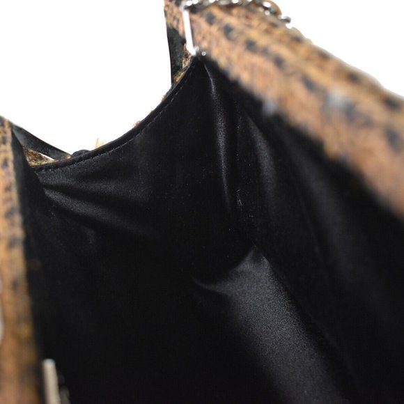 Authenticity Guarantee CHANEL CC Logo 2Way Chain Shoulder Clutch Bag - Picture 11 of 16